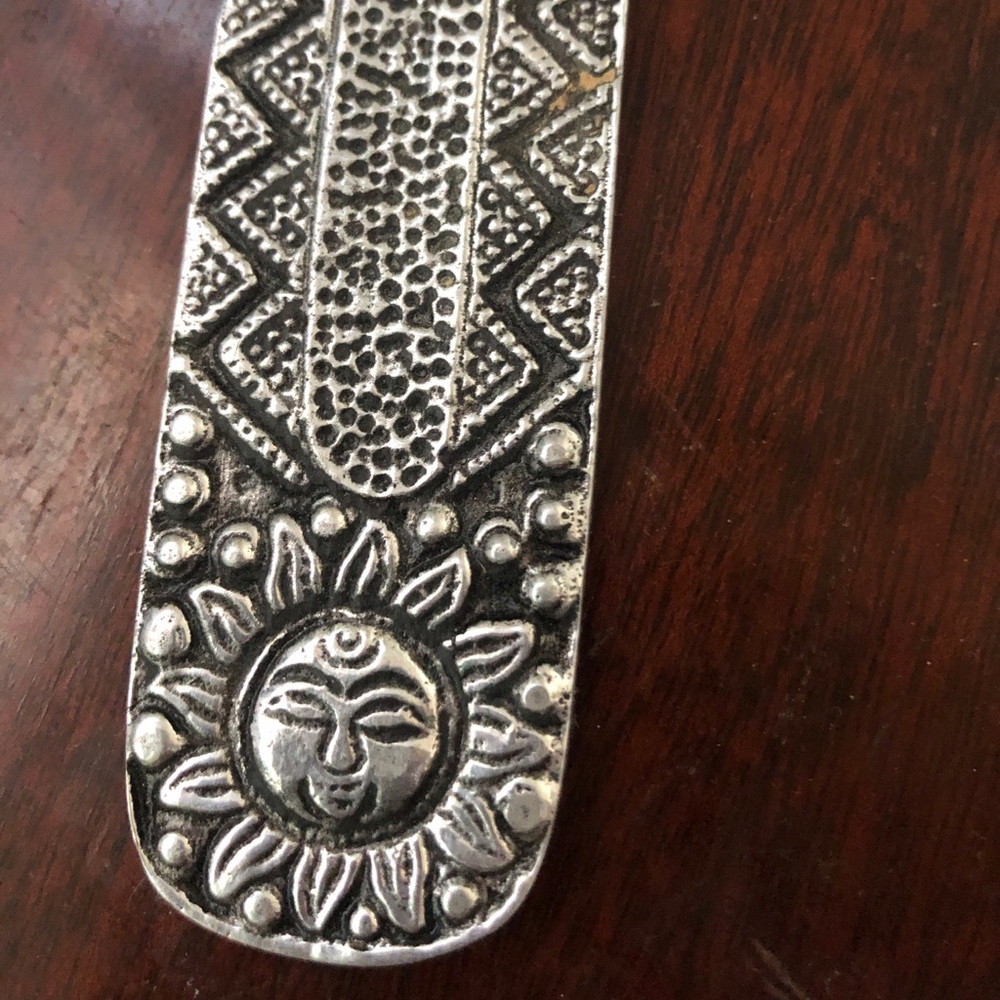 Inscent holder: sun and flower